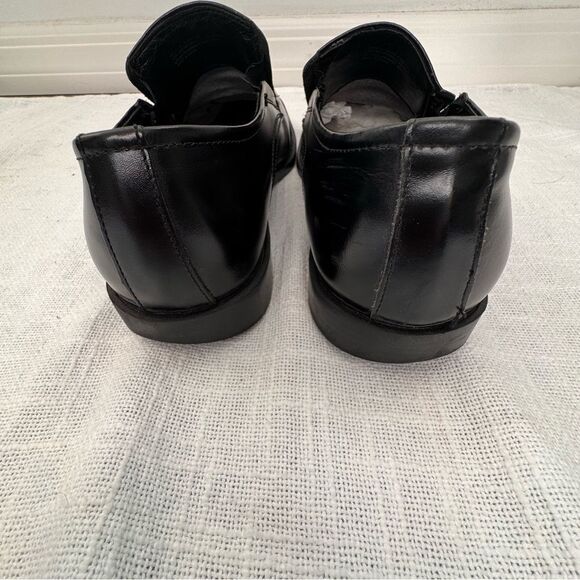 Stacy Adams Cassidy Mens Moc-Toe Slip-On Leather Dress Shoes SZ 9.5 - Picture 9 of 11